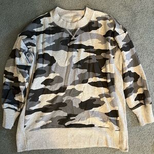 Aerie Camo Crewneck